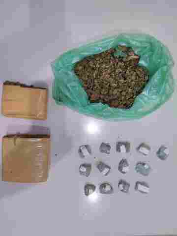 Casal é preso com drogas pela Polícia de São Francisco do Guaporé