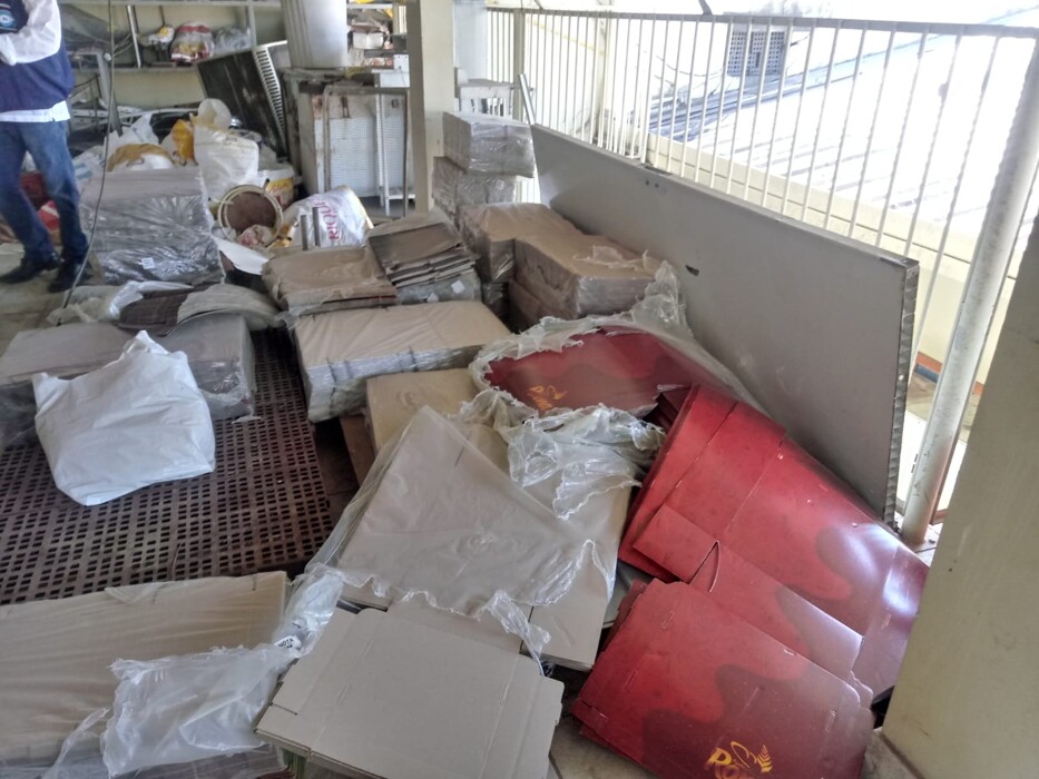Ação de órgãos de fiscalização interdita panificadora no centro de Porto Velho; fotos