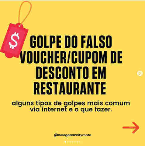 Delegada usa o Instagram para fazer alertas sobre golpes em Rondônia