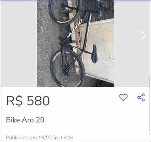 No OLX: jovem é preso tentar vender bicicleta roubada de tenente do Exército