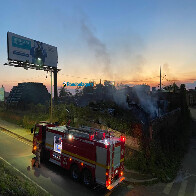 Mais um incêndio de grandes proporções é controlado pelos Bombeiros