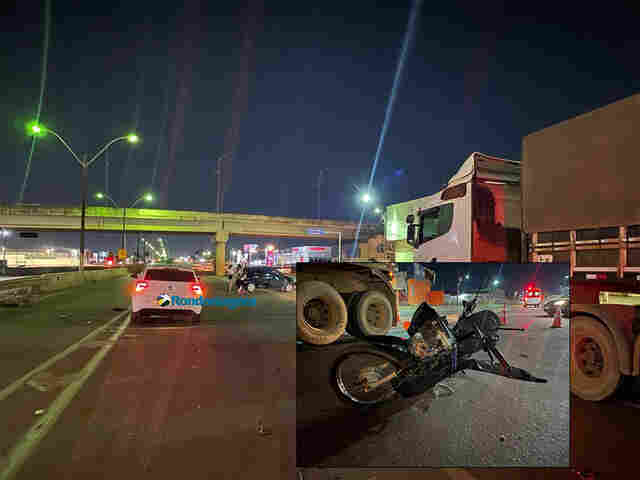 Motociclista fica gravemente ferido em acidente na BR-364