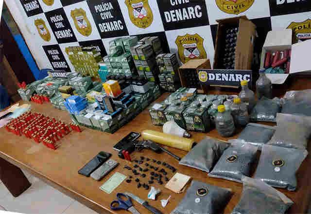 Policial aposentado do Mato Grosso do Sul é preso com quase 13 mil munições em União Bandeirantes