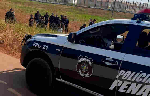 Ao tentar fugir de presídio, apenado sofre graves ferimentos
