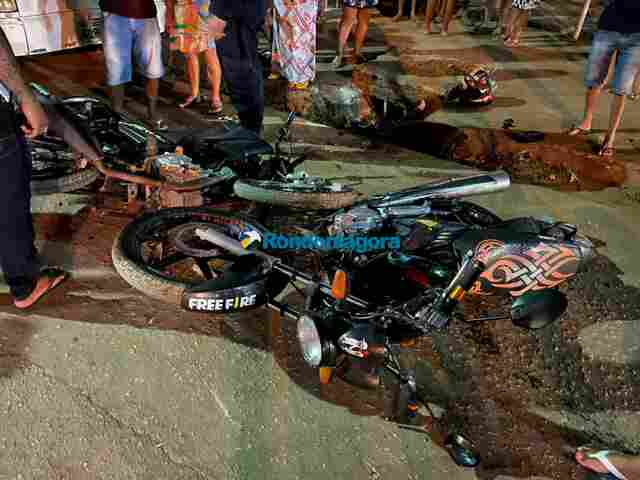 Grave acidente em cruzamento na zona sul resulta em três pessoas feridas