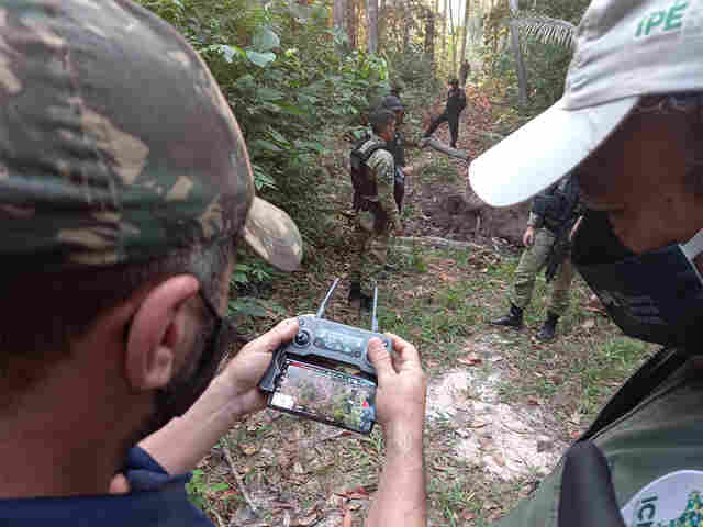 Ação das policias Federal, Civil e ICMbio apreende material usado para derrubada em reserva