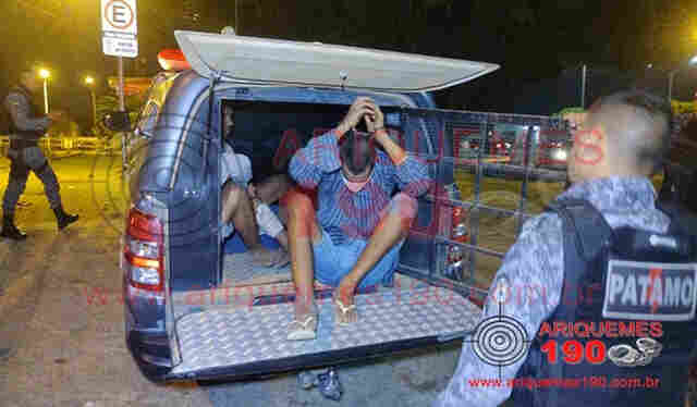 PM prende três dos quatro foragidos do CRA em Ariquemes