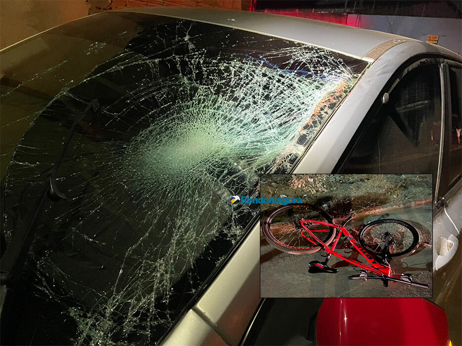 Ciclista fica em estado grave após acidente na zona sul de Porto Velho