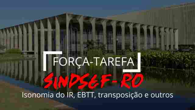 Sindsef encaminha Força Tarefa à Brasília para tratativas da Isonomia, EBTT e outros