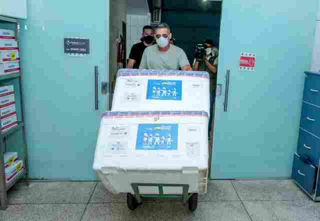 Rondônia recebe 18.850 doses de vacinas para fortalecer combate à covid-19 no Estado