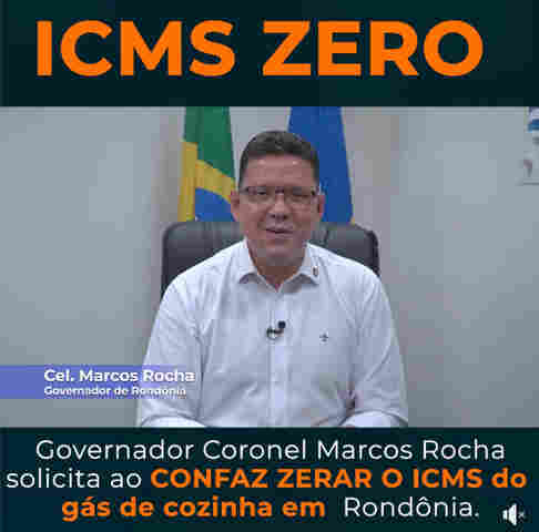 Governador pede autorização para zerar ICMS sobre o gás de cozinha