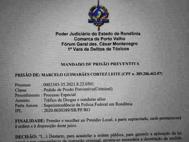 Assessor de senador é preso por tráfico de drogas, e parlamentar determina exoneração