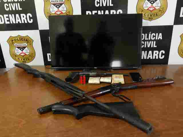 Cabeleireiro é preso com armas na zona sul de Porto Velho