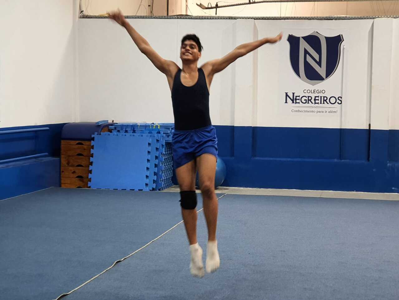 Atleta Duda Tavares inicia treinamento em Aracaju para disputas no Torneio Nacional de Ginástica Aeróbica