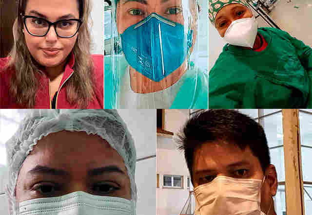 Tensão e incerteza: profissionais de saúde contam o dia a dia no auge da pandemia em Rondônia