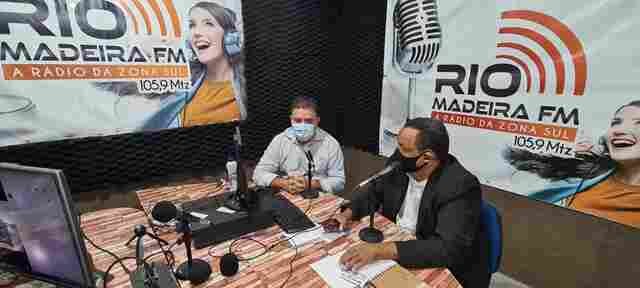 Fogaça presta contas de ações do mandato através da Radio Rio Madeira FM