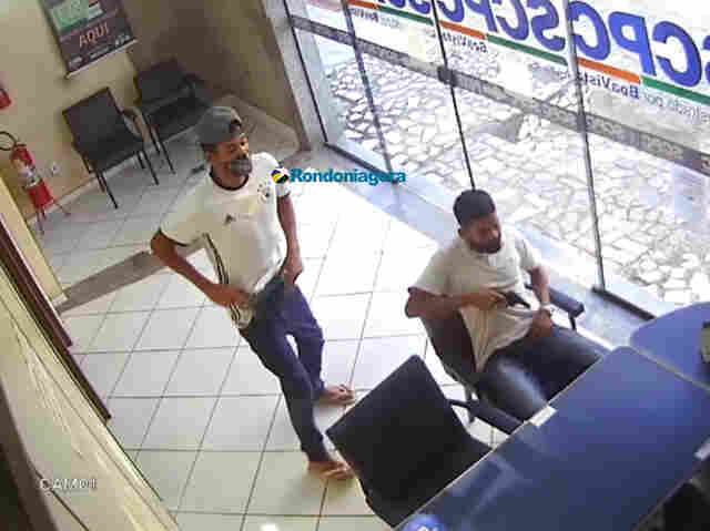 Vídeo: bandidos violentos roubam e agridem empresário durante assalto na Associação Comercial de Rondônia