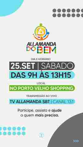 TV Allamanda promove ação neste sábado para arrecadar alimentos