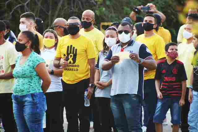 Setembro Amarelo: deputado Alex Silva realiza caminhada de combate ao suicídio no Espaço Alternativo