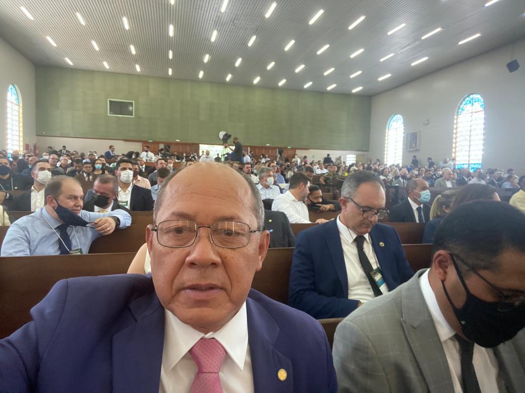 Coronel Chrisóstomo, Bolsonaro e ministros participaram da abertura do 1º Simpósio Cidadania Cristã