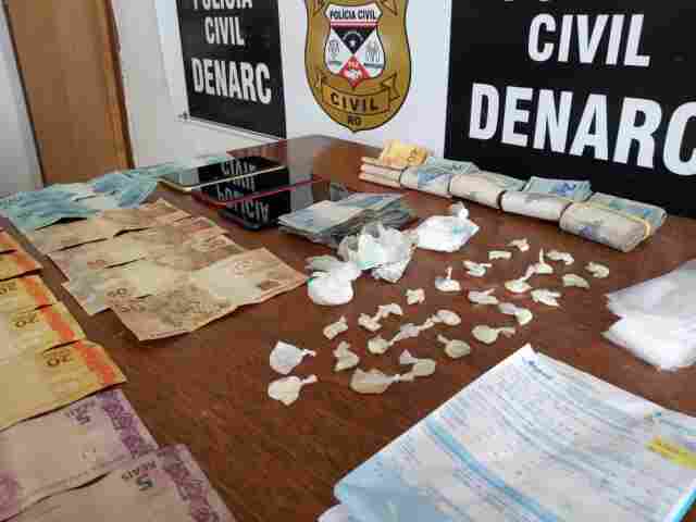 Dona de bar e comparsa são presos pelo Denarc em Porto Velho