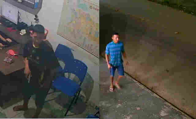 Vídeo: criminosos são flagrados roubando trabalhadores em pizzaria