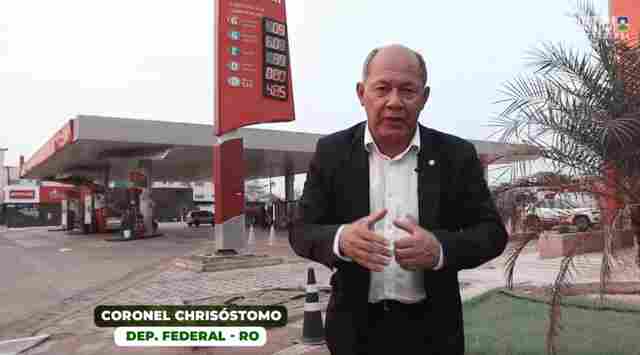 Coronel Chrisóstomo votou favorável ao valor fixo para cobrança de ICMS sobre combustíveis nos estados.