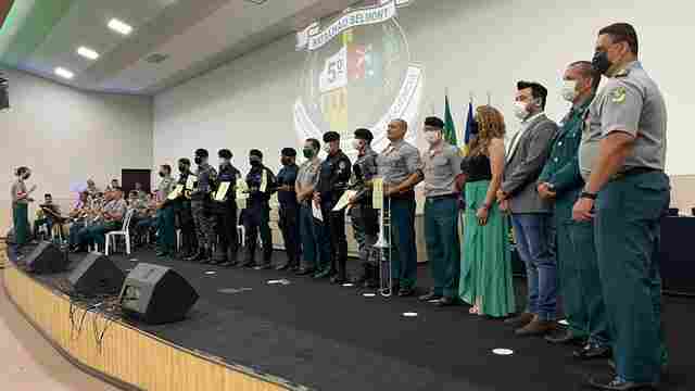 Deputado Marcelo Cruz é agraciado com Medalha “Mérito do Batalhão Belmont” da PM/RO