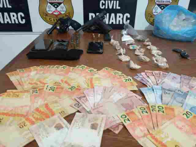 Denarc prende criminosos que aterrorizavam a Zona Leste com armamento de grosso calibre