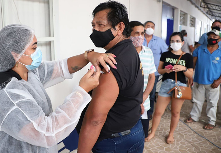 Rondônia está há três dias sem registrar mortes por covid-19; mais de 2 milhões de vacinas já foram aplicadas no estado