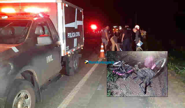 Adolescente de 16 anos dirigia moto que atropelou e matou mãe e filho