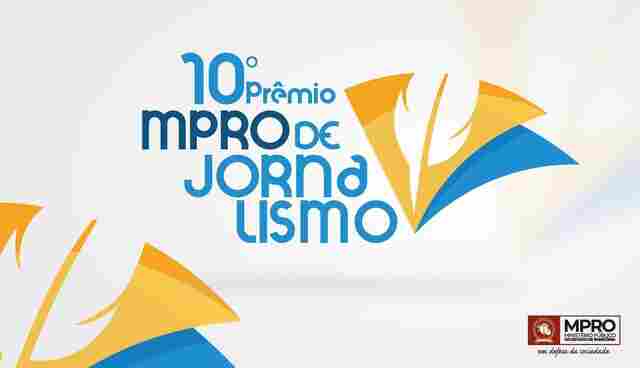 Prêmio MPRO de Jornalismo será entregue no dia 7 de dezembro em cerimônia presencial restrita com transmissão pelo YouTube