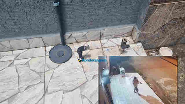 Câmeras flagram ladrões quebrando cano e furtando hidrômetro; 8 moradores foram vítimas