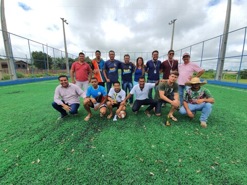 Semes entrega campo sintético a desportistas de União Bandeirantes