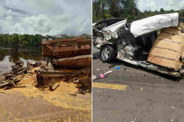 Mais duas pessoas morrem em outro acidente na BR-364