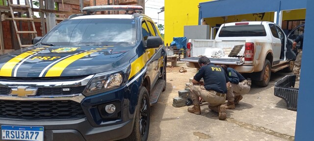 PRF apreende mais de 60 quilos de cocaína na BR-364