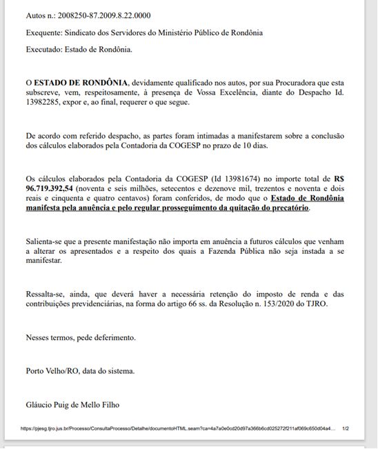 Sinsempro presta informações sobre o precatório do adicional de isonomia