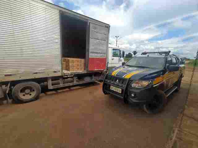 PRF apreende duas toneladas de artefatos explosivos na BR-364