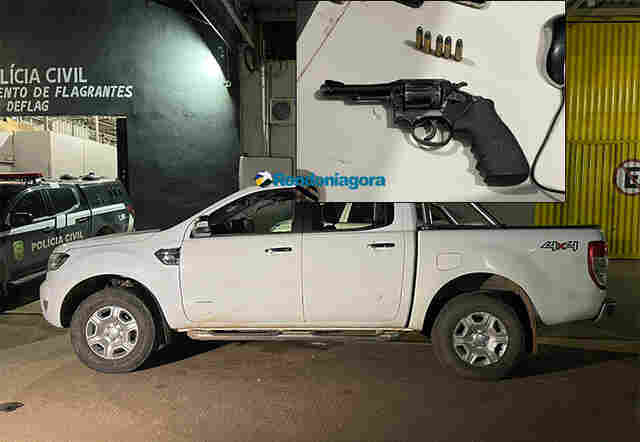 Bandido é preso após sequestro e roubo de caminhonete no centro de Porto Velho