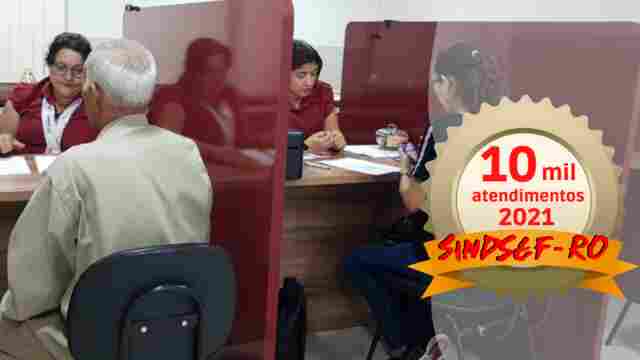 Sindsef fecha 2021 com recorde no atendimento aos filiados