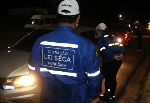 Para superar grupos de whatsapp, Detran diz que ampliou operações simultâneas da Lei Seca em Rondônia