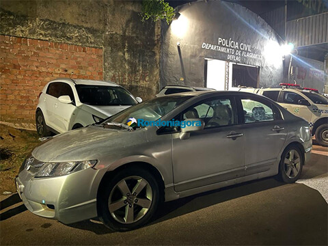 Jovem é preso com carro furtado em Rio Branco
