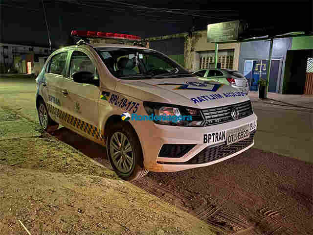 Motorista embriagado se envolve em acidente e é preso pela PM