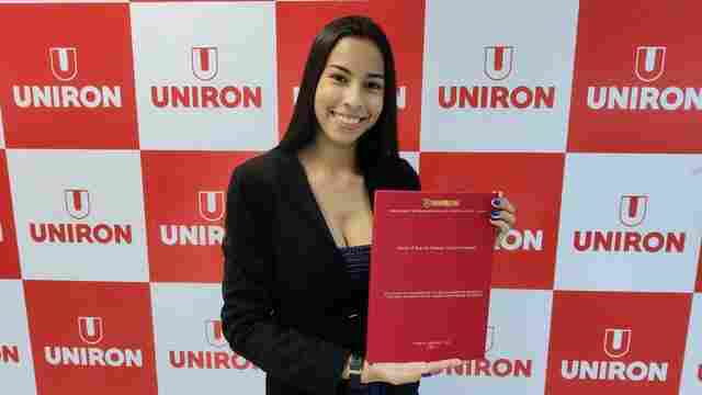 Violência doméstica foi tema de TCC de acadêmica da UNIRON