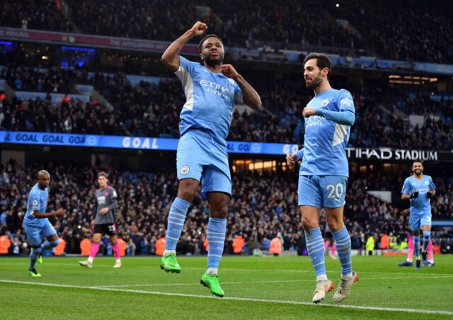 No Campeonato Inglês, Manchester City e Leicester fazem partida mais emocionante do ano