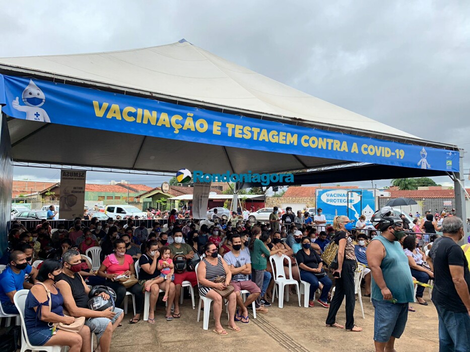 Prefeitura realiza grande ação de vacinação e testagem na capital
