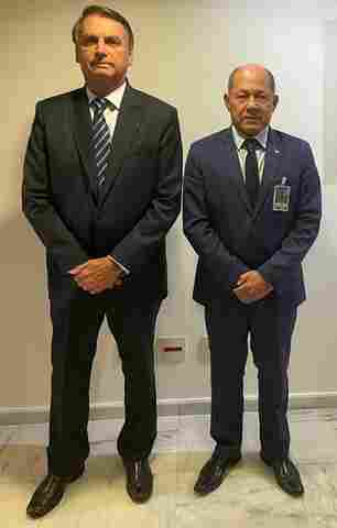 Deputado Chrisóstomo se reúne com presidente Bolsonaro em Brasília para tratar de temas importantes para Rondônia