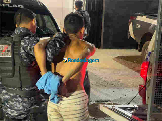 PM prende foragido que agredia e mantinha esposa em cárcere