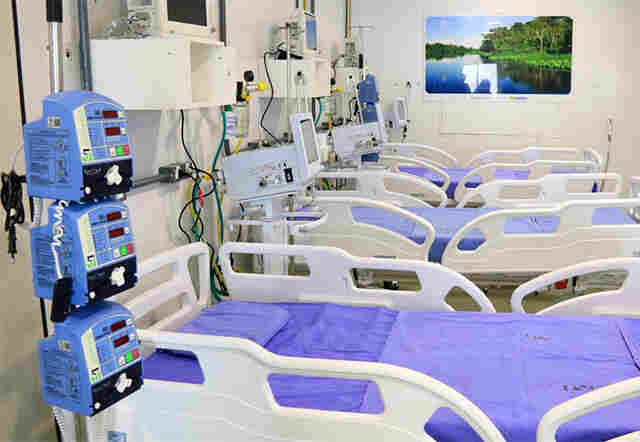 Covid-19: Porto Velho zera fila de espera por leitos de UTI