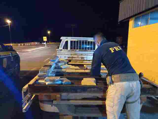 PRF prende homem com mais de 136 quilos de cocaína em Vilhena